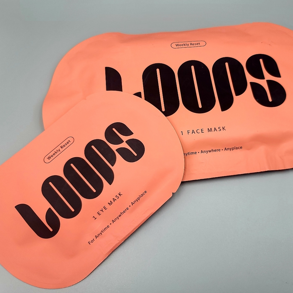 Loops facr and eye mask NEW
